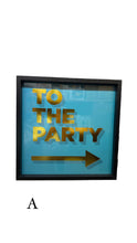 Load image into Gallery viewer, To The Party/Disco Wall Art
