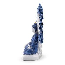 Load image into Gallery viewer, White & Blue Thai Buddha Tree of Life