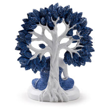 Load image into Gallery viewer, White & Blue Thai Buddha Tree of Life