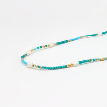 Load image into Gallery viewer, Giada Ombak Pearl Beaded Surf Necklace