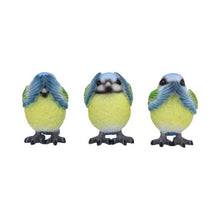 Load image into Gallery viewer, Three Wise Blue Tits