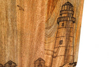 Load image into Gallery viewer, Seashore Etched Beach Hut Board