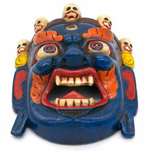 Load image into Gallery viewer, Hand-Carved Nepalese Bhairab Mask