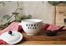 Load image into Gallery viewer, Loft 'Mummy Bear' Porridge Bowl And Spoon