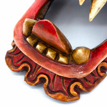 Load image into Gallery viewer, Hand-Carved Nepalese Dragon Mask