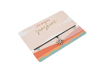 Load image into Gallery viewer, Just Smile 'You Are My Sunshine' Sun Wish Bracelet