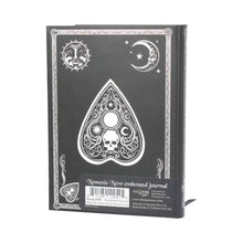 Load image into Gallery viewer, Embossed Journal Black and White Spirit Board 17cm
