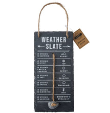 Load image into Gallery viewer, 'Weather Slate' Hanging Sign