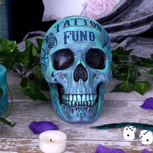 Load image into Gallery viewer, Tattoo Fund Moneybox (Blue) 16.5cm