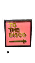 Load image into Gallery viewer, To The Party/Disco Wall Art
