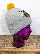 Load image into Gallery viewer, Bee Bobble Hat
