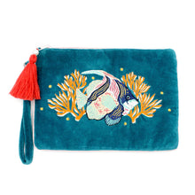 Load image into Gallery viewer, Coral Fish Clutch Bag

