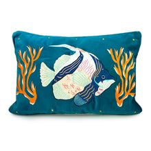 Load image into Gallery viewer, Coral Velvet Fish Cushion
