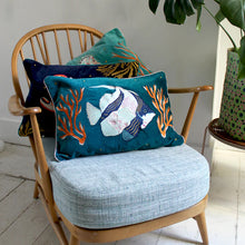 Load image into Gallery viewer, Coral Velvet Fish Cushion
