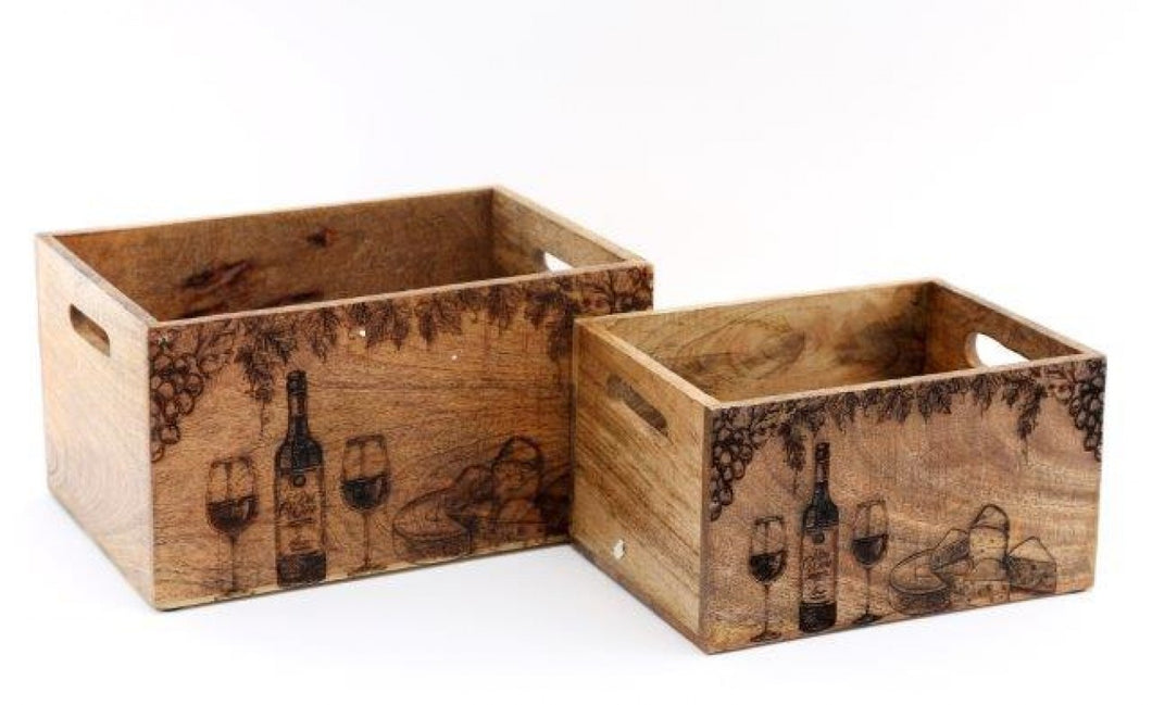 Cheese Wine Design Crates