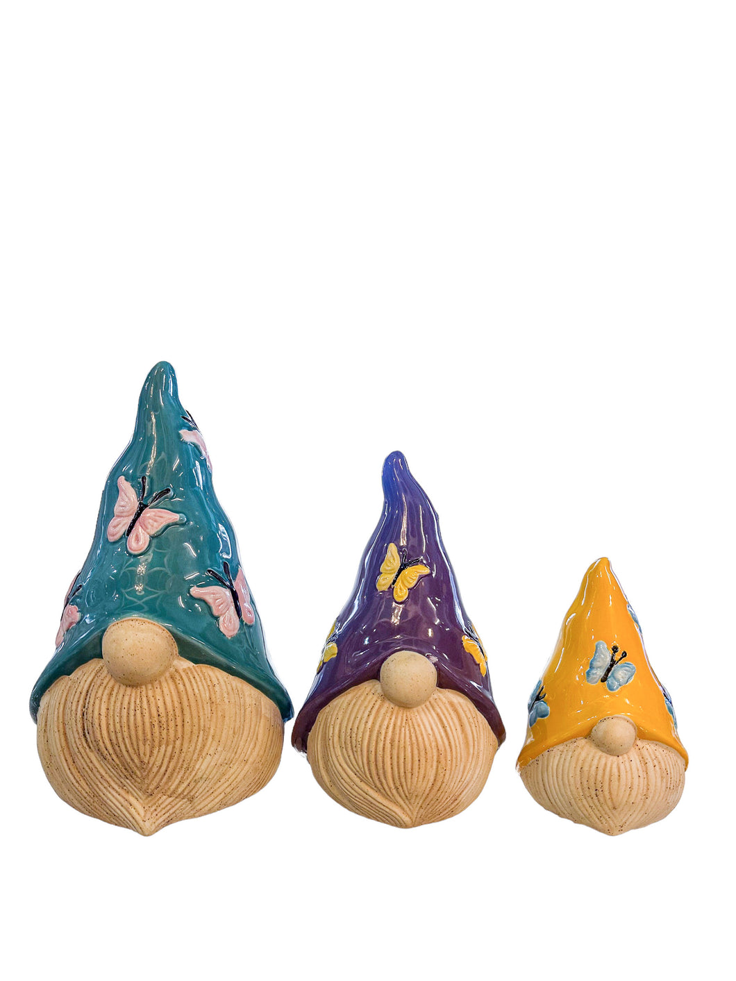 20cm Gnome With Butterfly Hat