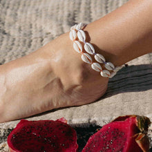Load image into Gallery viewer, Livadi Cowrie Shell Anklet

