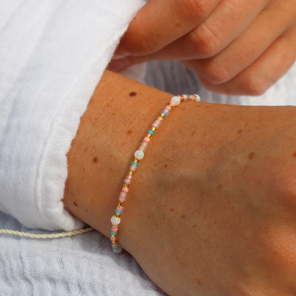 Surya Golden Beaded Bracelet