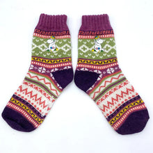 Load image into Gallery viewer, Moomin Fair Isle Snorkmaiden Socks
