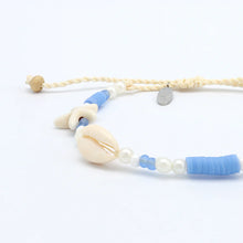 Load image into Gallery viewer, Sagara Hati Beaded Charm Bracelet - Blue
