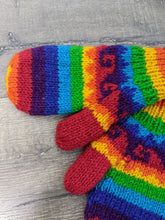 Load image into Gallery viewer, Rainbow Mittens
