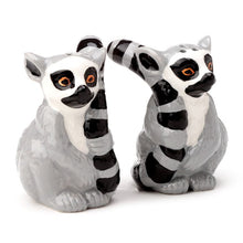 Load image into Gallery viewer, Lemur Ceramic Salt &amp; Pepper Set
