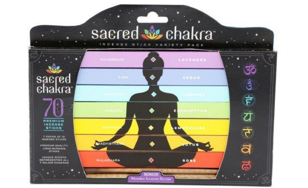 Sacred Chakra Incense Pack