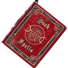 Load image into Gallery viewer, Book of Spells Hanging Ornament 7cm
