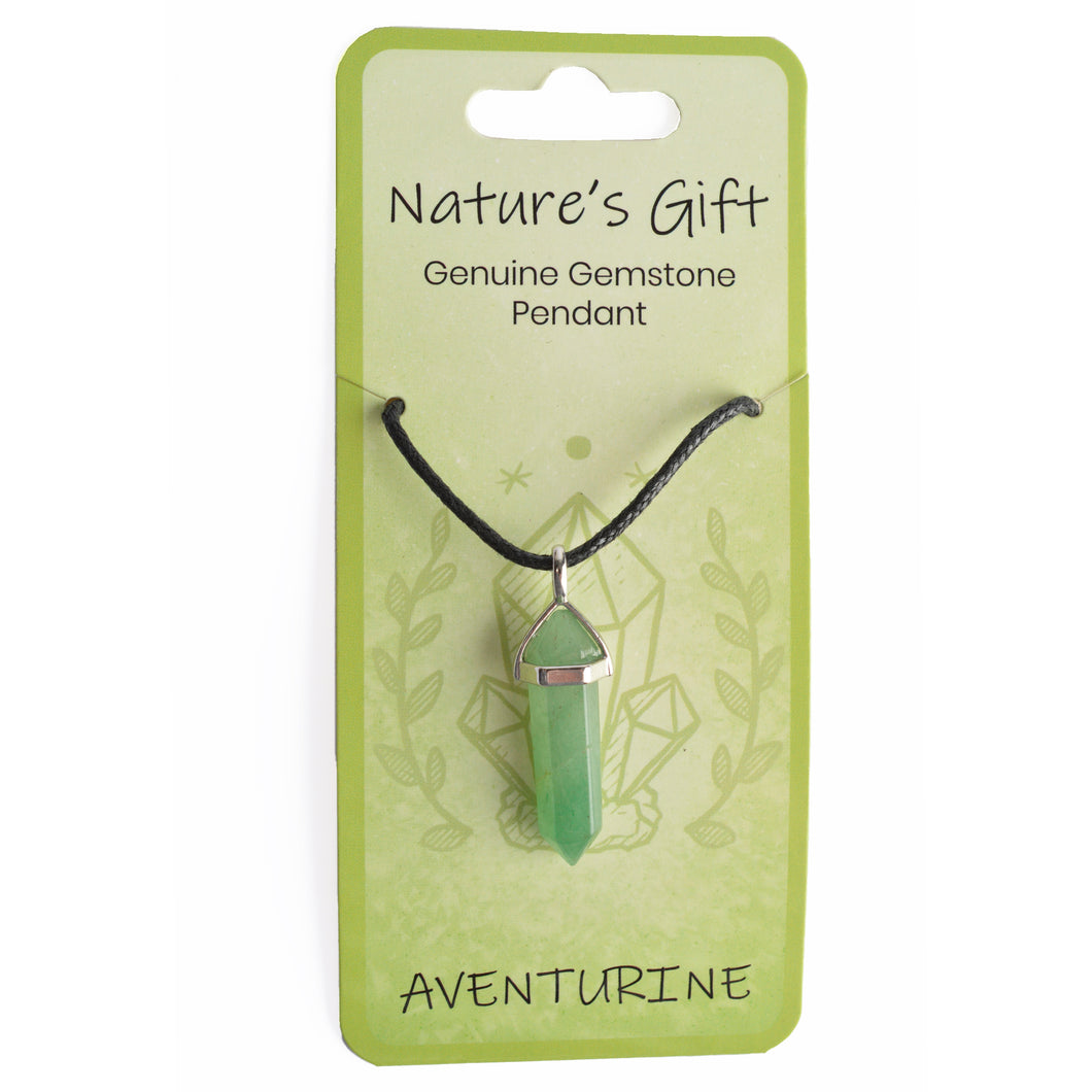 Nature's Gift Pendant Aventurine