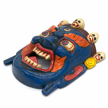 Load image into Gallery viewer, Hand-Carved Nepalese Bhairab Mask
