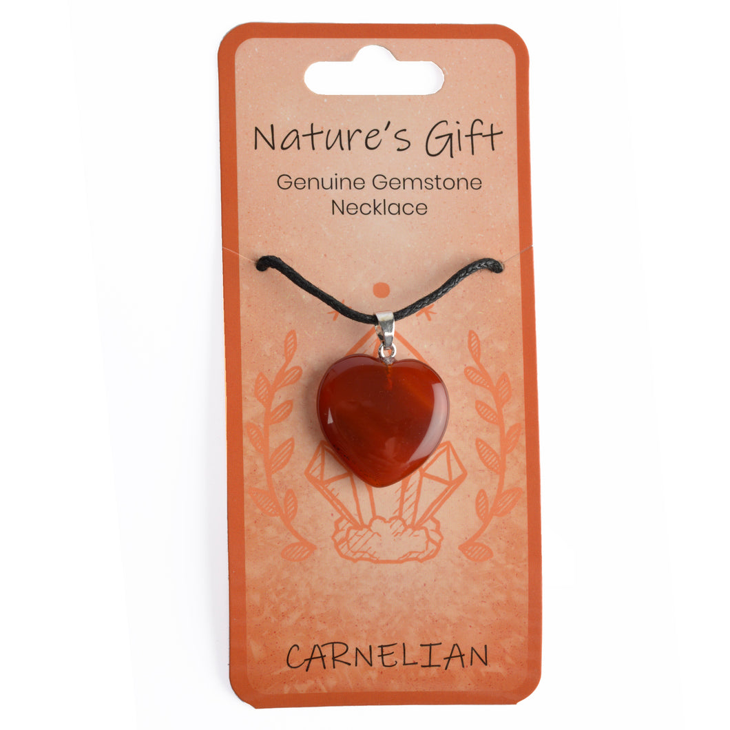 Nature's Gift Necklace Carnelian