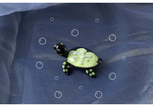 Load image into Gallery viewer, Artisan Glass Green Glass Turtle
