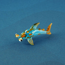 Load image into Gallery viewer, Artisan Glass Hammerhead Shark
