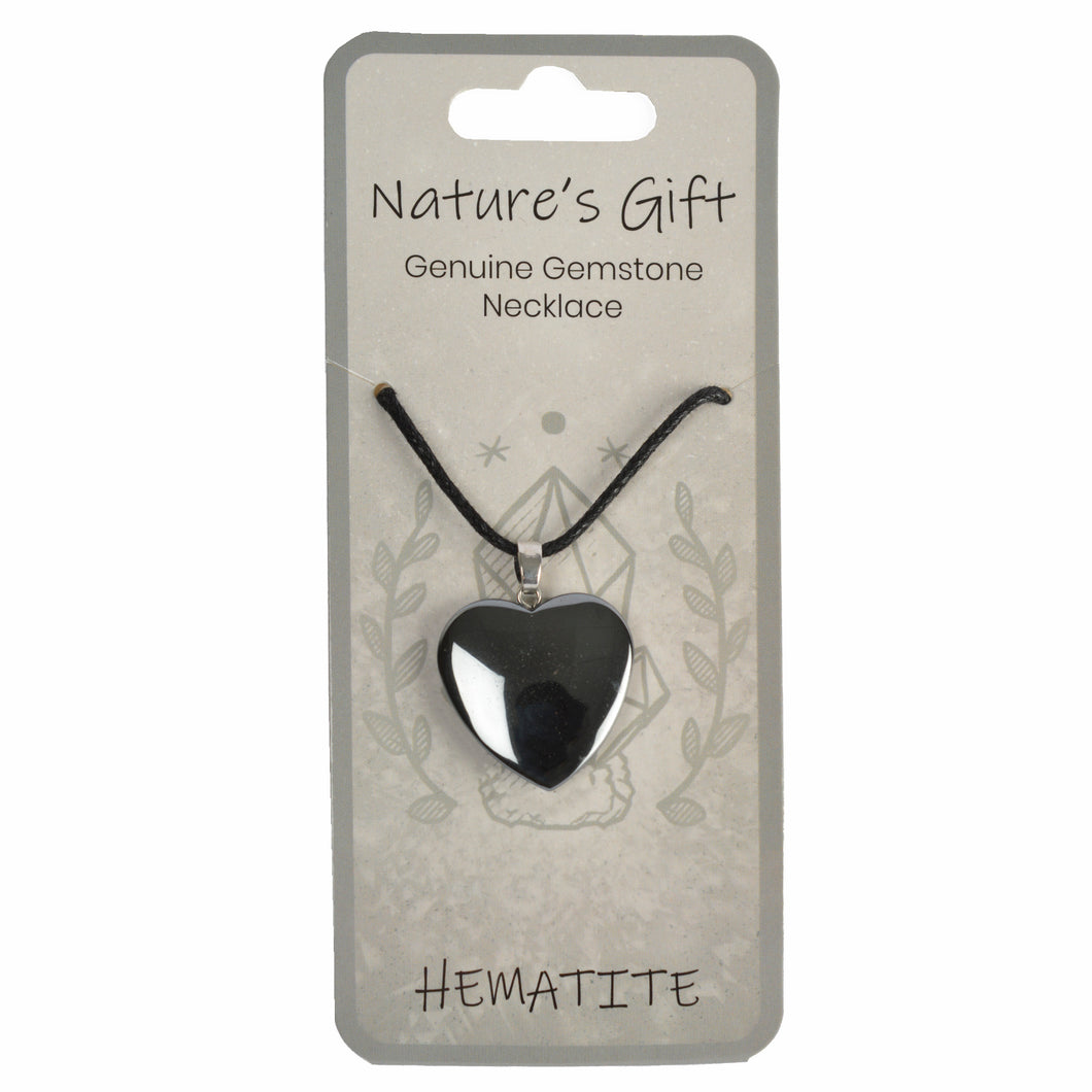 Natures Gift Necklace Hematite