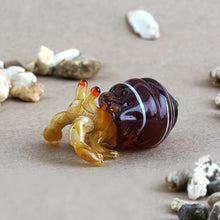 Load image into Gallery viewer, Artisan Glass Hermit Crab
