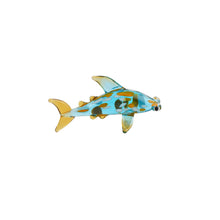 Load image into Gallery viewer, Artisan Glass Hammerhead Shark
