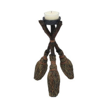 Load image into Gallery viewer, Broomstick Tea light holder 20.5cm

