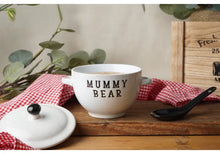 Load image into Gallery viewer, Loft &#39;Mummy Bear&#39; Porridge Bowl And Spoon
