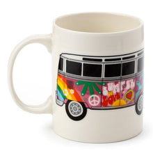 Load image into Gallery viewer, VW Pink Camper Bus Summer Porcelain Mug
