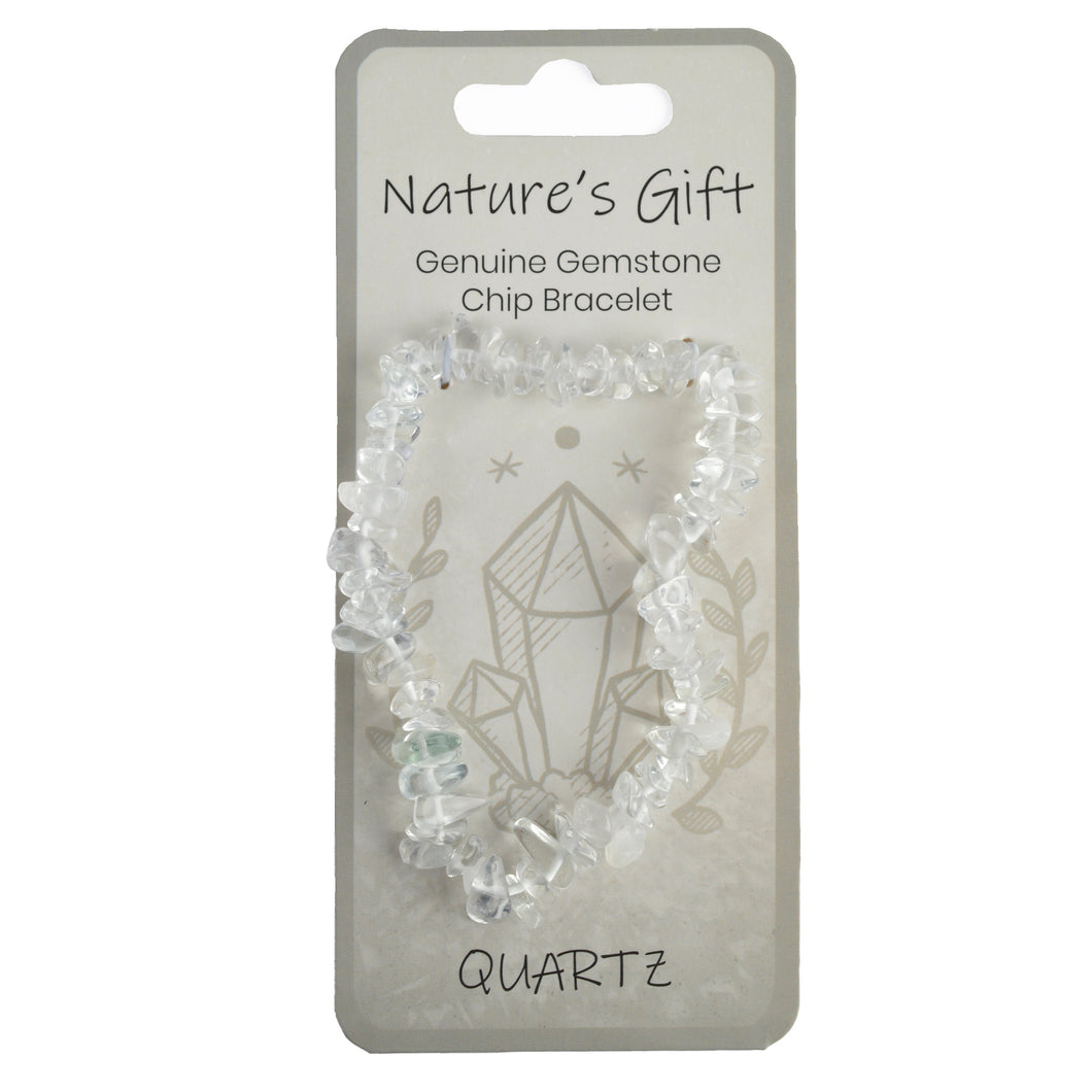 Nature's Gift Chip Bracelet Quartz