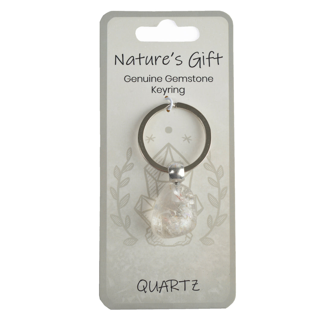 Nature's Gift Keyring Quartz