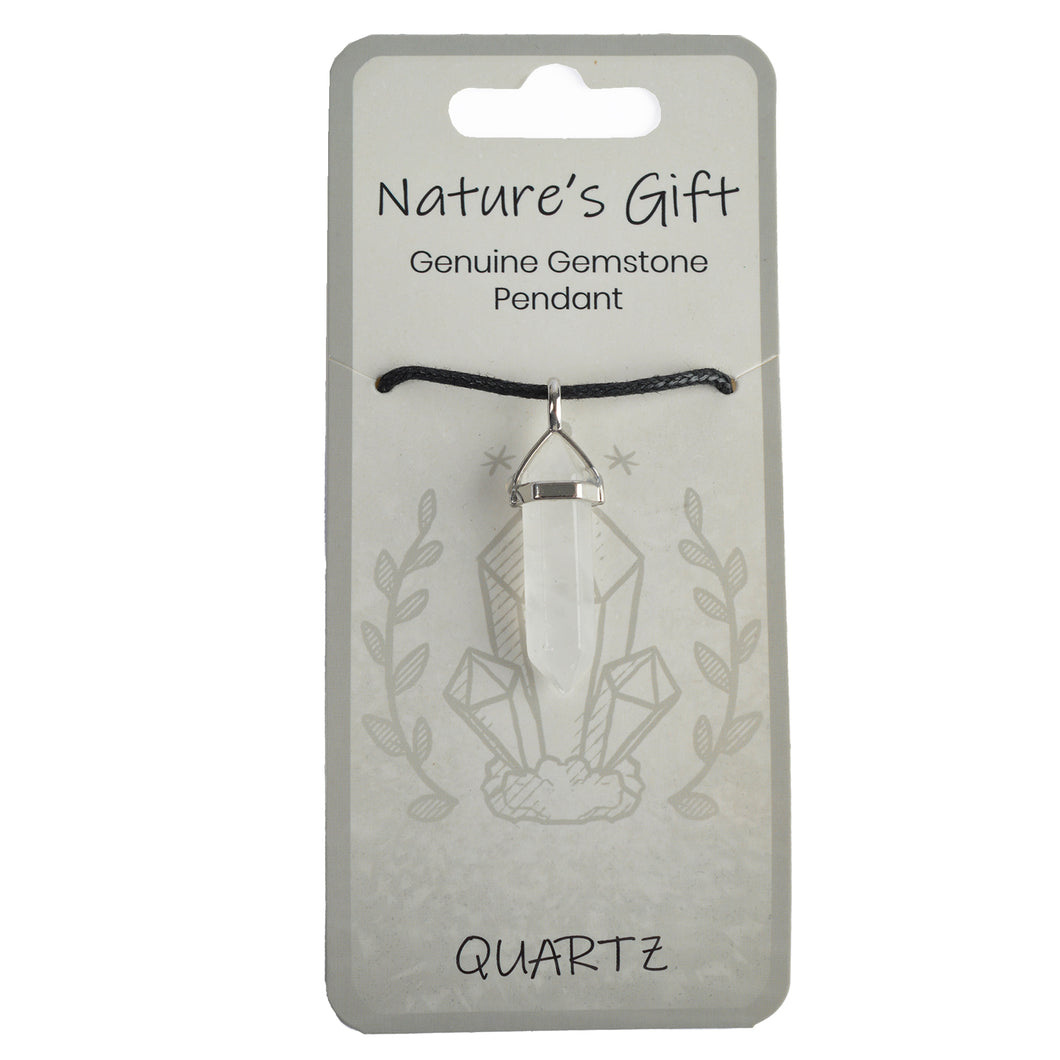 Natures Gift Pendant Quartz