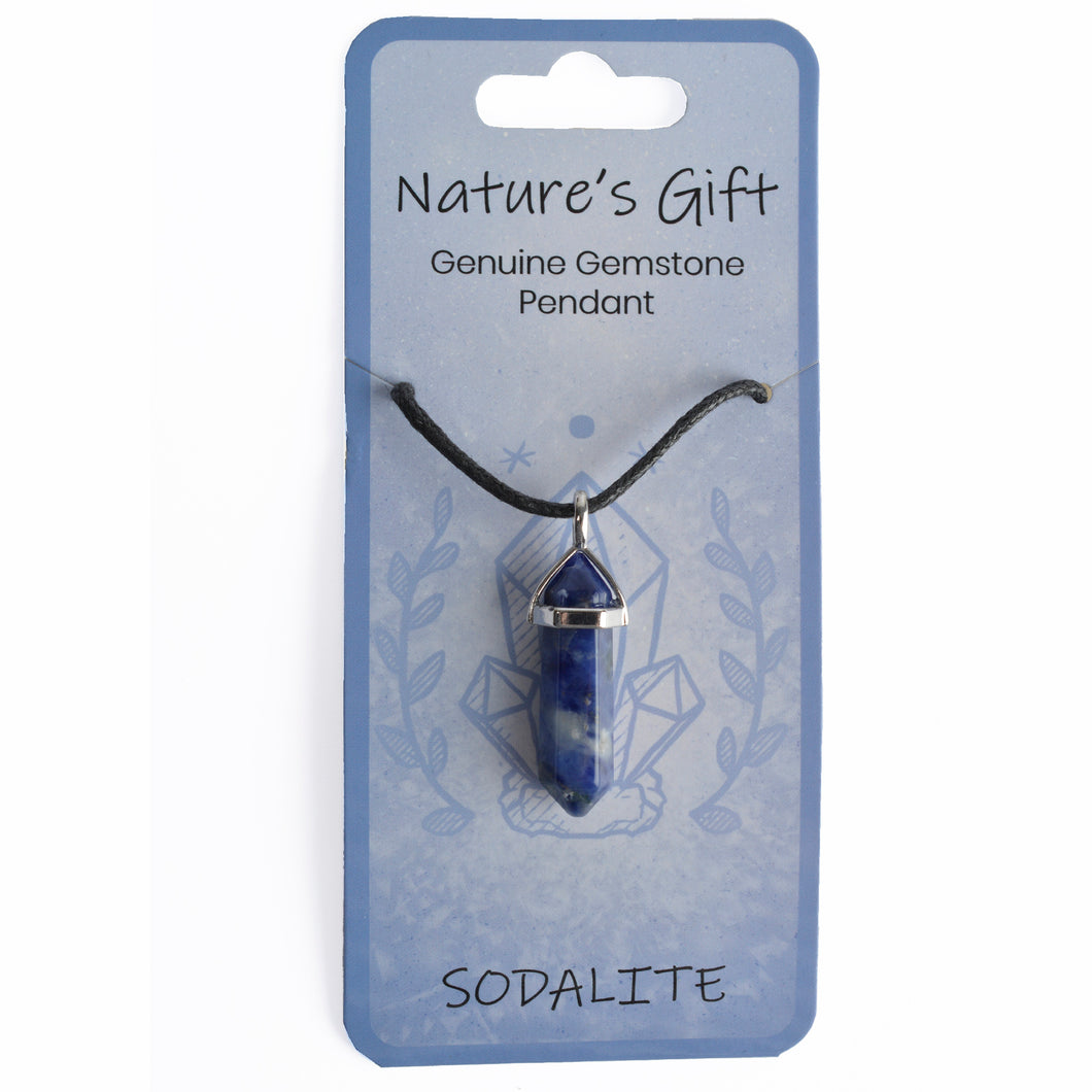 Natures Gift Pendant Sodalite