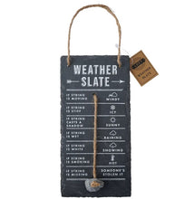 Load image into Gallery viewer, &#39;Weather Slate&#39; Hanging Sign

