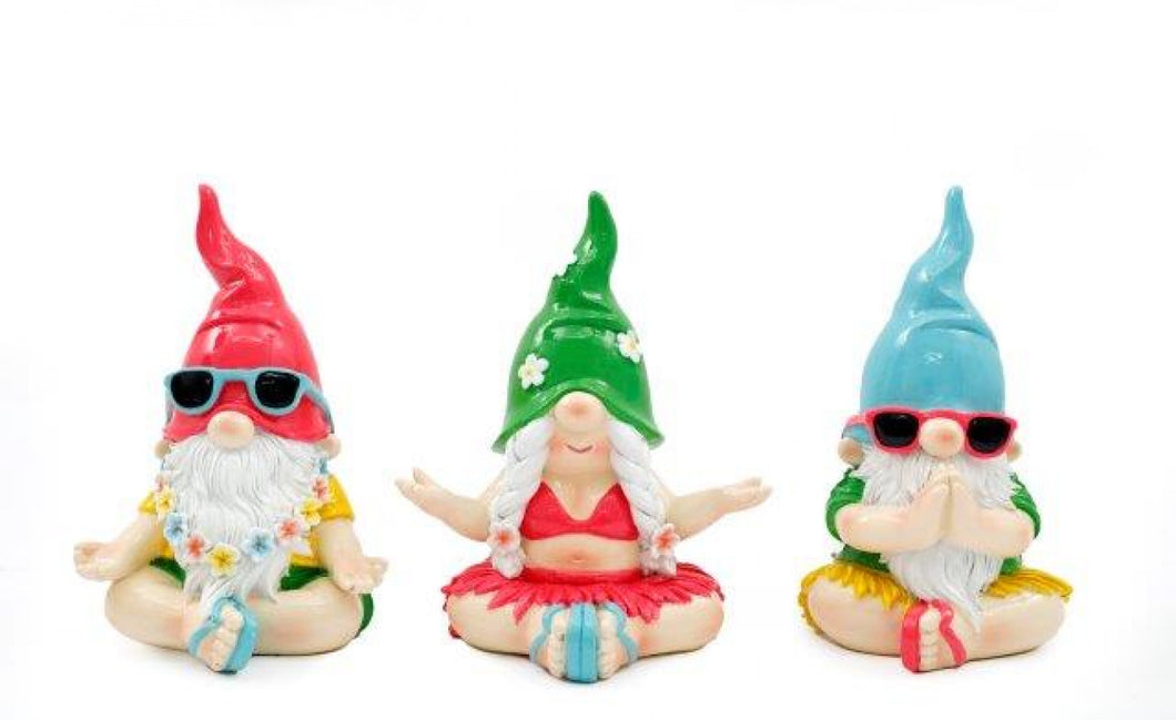 16.5cm Bright Yoga Pose Gnome