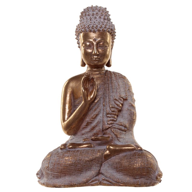 Gold and White Thai Buddha - Serenity