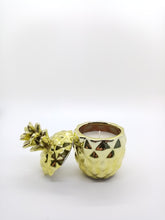 Load image into Gallery viewer, Gold Pineapple Candle Pot (Small)
