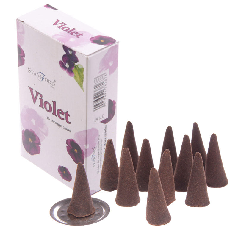 Violet - Stamford Incense Cones