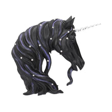 Load image into Gallery viewer, Jewelled Midnight Unicorn 15cm
