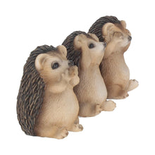Load image into Gallery viewer, Three Wise Hedgehogs 8.5cm
